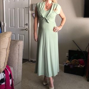 70’s vintage dress and cap sleeve second piece